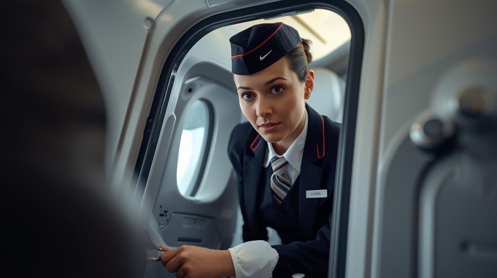 How Does a Flight Attendant Unlock the Cockpit in Emergency Scenarios