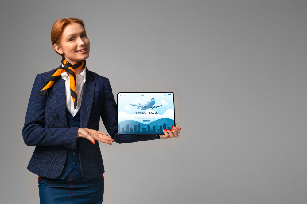becoming an air hostess or flight attendant
