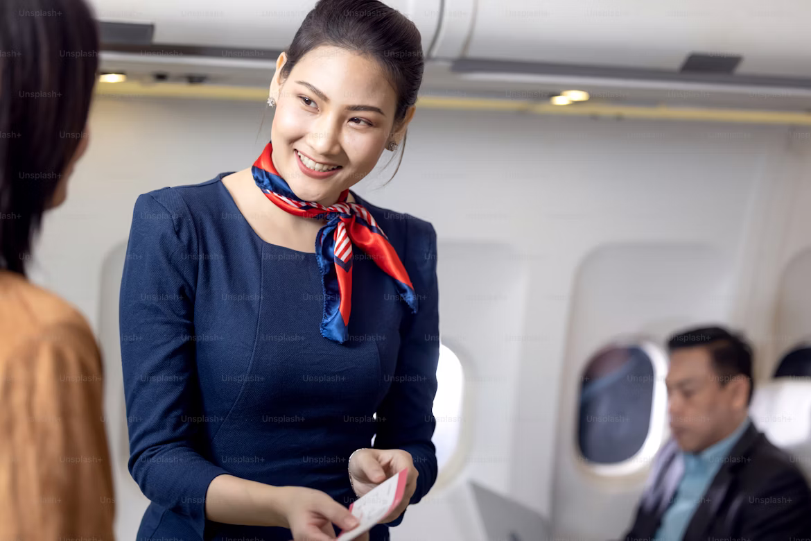air hostess career training session